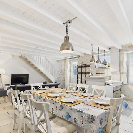 Tatil Evi Charmante Maison Pour 8 A 800 M De La Le Bois-Plage-en-Ré