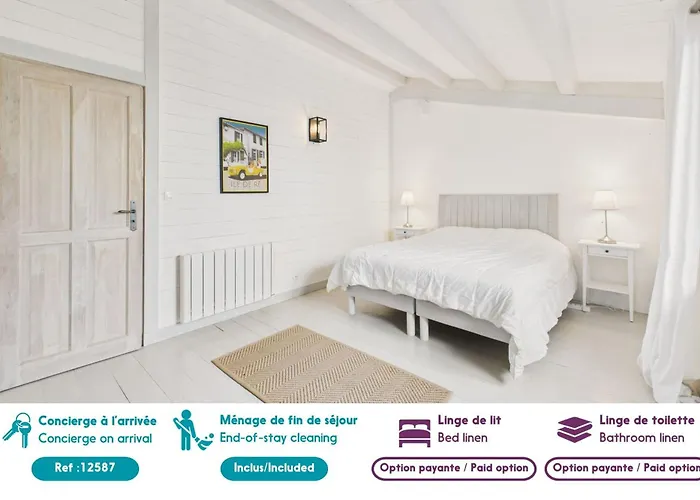 Hébergement de vacances Charmante Maison Pour 8 à 800 M De La *